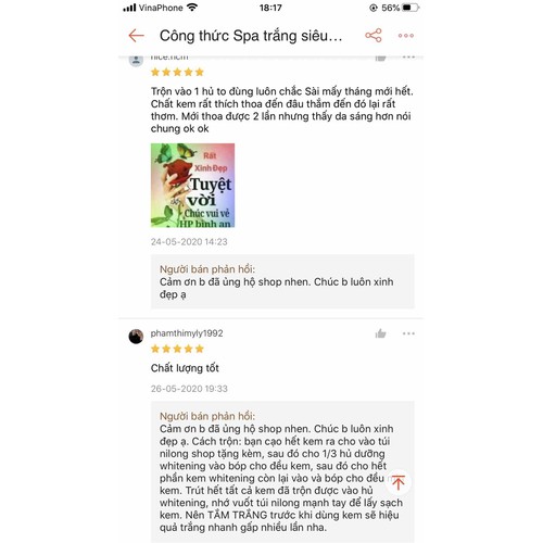 Công thức kem trộn trắng da cấp tốc cho BODY Không ÉN VÀ THANH HIỀN