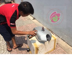 Màu bạc _ Sơn xịt xe máy kháng xăng Samurai màu Bạc - 124