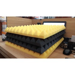 Set 10 tấm mút tiêu âm - cách âm kim tự tháp 50 x 50 x 5