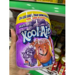 Bột Pha Nước Trái Cây Hương Nho Kool-Aid - 538gr
