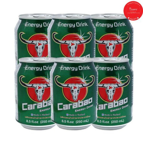 Nước Tăng Lực Carabao(trâu cụng) 250ml Thái Lan