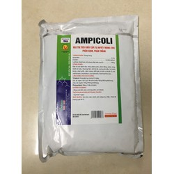 Ampicoli - đặc t.r.ị phân xanh, phân trắng, tụ huyết trùng gia súc, gia cầm (1kg)