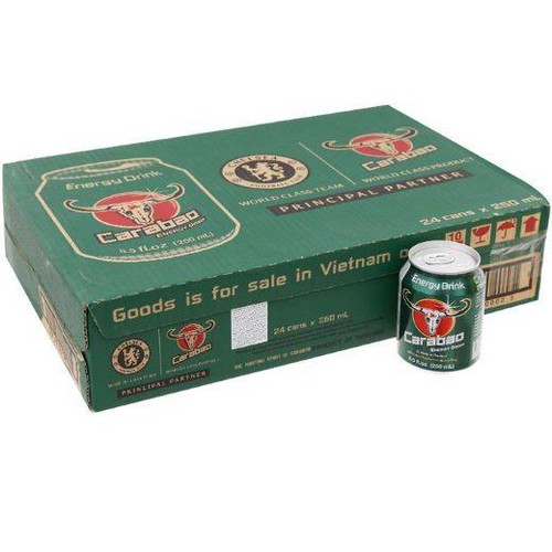 Nước Tăng Lực Carabao(trâu cụng) 250ml Thái Lan