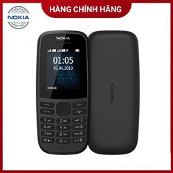 Điện Thoại Chính Hãng Nokia 105 Single Sim 2019 - 105 1 Sim