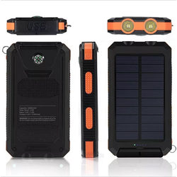 Pin sạc dự phòng năng lượng mặt trời 20000 mAh kiêm đèn pin siêu sáng Pin sạc dự phòng năng lượng mặt trời 20000 mAh kiêm đèn pin siêu sáng