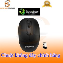 Chuột máy tính không dây Bosston Q1 Màu Ngẫu Nhiên - chính hãng phân phối