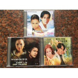 Bộ 3 CD Đan Trường Cẩm Ly thời 8X