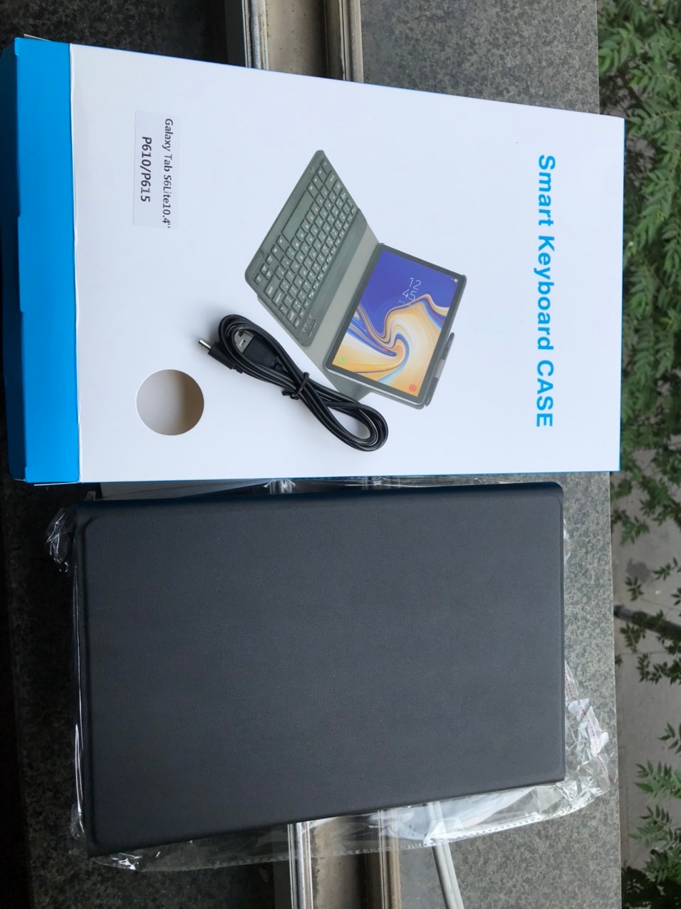 Hình ảnh Bao da kèm bàn phím máy tính bảng samsung galaxy Tab S6 lite 10.4 inch P610/P615/Tab S7(T870/T875)/Tab S7+(T970/T975)