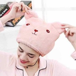 mũ trùm ủ tóc gấu