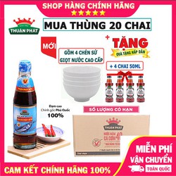 Thùng 20 chai nước mắm thuận phát 40 độ đạm loại 250ml