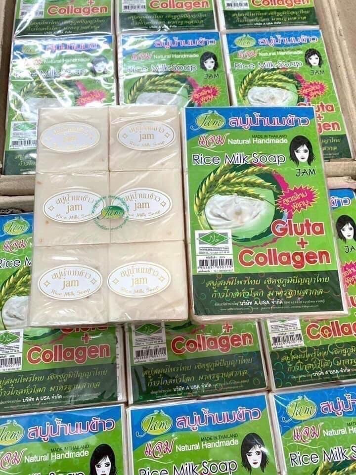 1 CỤC XÀ PHÒNG TẮM GẠO THÁI LAN