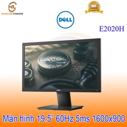 Màn hình máy tính 19.5inch LCD Dell E2020H (1600 x 900/TN/60Hz/5 ms) - Hãng phân phối