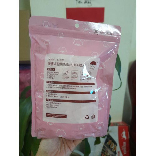 combo 100 viên khăn giấy nén