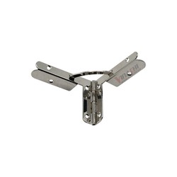 Bản lề chữ thất inox kiểu 2 - 43x50mm - 1 cái Bản lề chữ thất inox kiểu 2 - 43x50mm - 1 cái