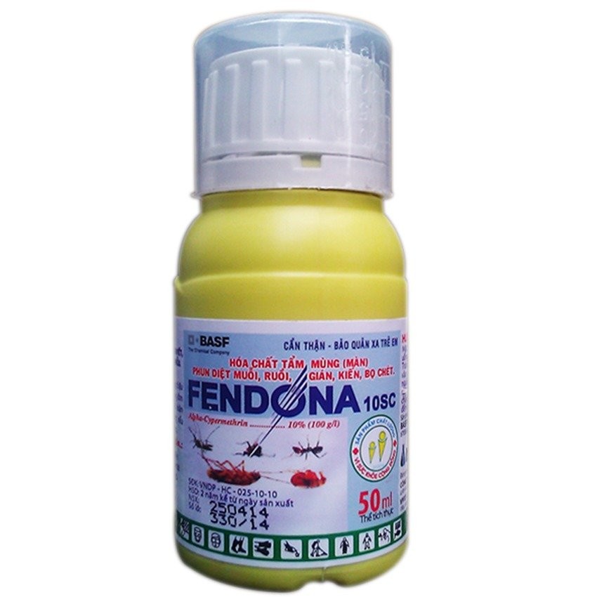 Hình ảnh Fendona 10SC 50ml diệt muỗi ngừa sốt rét, Zika