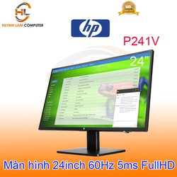 Màn hình máy tính 24inch HP P241V FullHD 60Hz 5ms VGA/HDMI/DVI - FPT phân phối