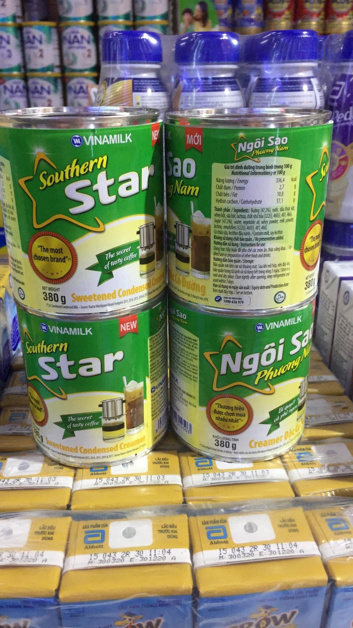 Sữa đặc Ngoi Sao Phương Nam Xanh 380g Combo 4 Lon Gia Chỉ 70 000đ Mua Ngay Kẻo Hết Store Salezone Vn