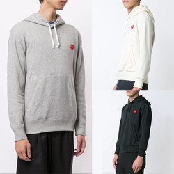 Áo Hoodie Nam Nữ Play Heart Thêu Tim Đỏ Cao Cấp - CDG Made In Japan Form Chuẩn - Đẹp - Thời Trang Áo Hoodie Nam Nữ Play Heart Thêu Tim Đỏ Cao Cấp - CDG Made In Japan Form Chuẩn - Đẹp - Thời Trang