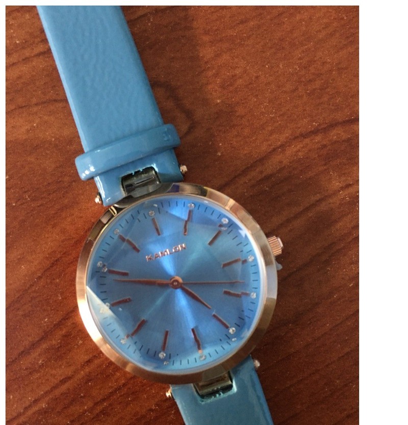 Đồng hồ đeo tay nữ KAMLON K3003X xanh 2