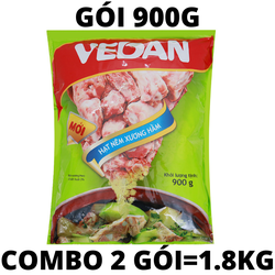 (Mẫu mới)Combo 2 Gói Hạt nêm xương hầm Vedan, mỗi gói 900G( Tổng là 1.8KG). Date mới . Được kiểm hàng – HN_D
