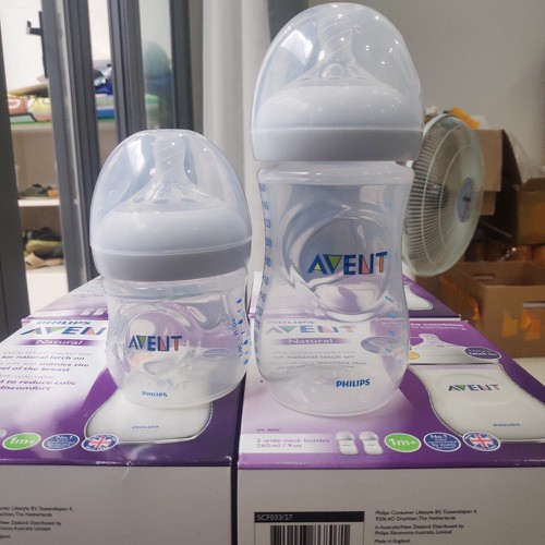 Bình sữa Philips' Avent Natural - Made in England -Bill Úc