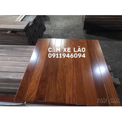 Sàn Gỗ Tự Nhiên Cao Cấp Cho Phòng Ngủ, Phòng Khách_ Căm Xe Lào_15X90X900