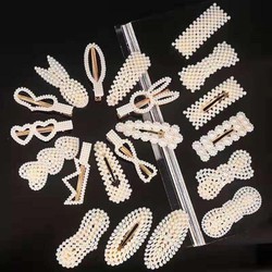 Set 20 kẹp tóc Ngọc Trai Hàn Quốc