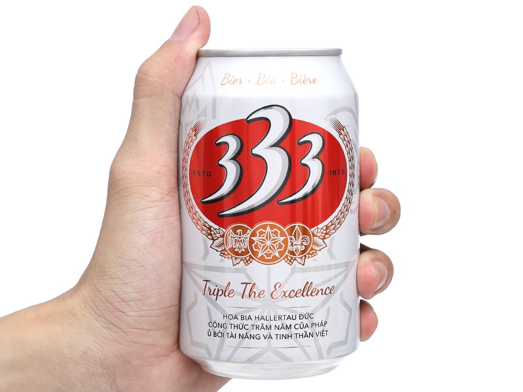 Lốc 6 Lon Bia 333 330ml (Mã SP: L6LB333)