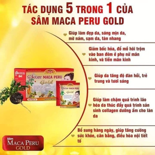 Combo 2 hộp sâm Maca Peru Gold