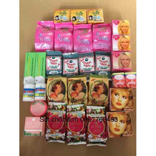 Công thức kem trộn trắng da chuẩn Spa