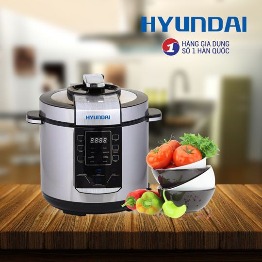 Nồi Áp Suất Điện Tử Hyundai Hde 2500S Dung Tích 1,8 Lít - Bảo hành chính hãng 12 tháng - 6047803816 5