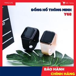 Đồng hồ Thông Minh Y68 - M / Hàng chuẩn nội địa, Nghe Gọi, Bluetooth, Đo nhịp tim - Đồng hồ thông minh 44mm, Chống nước