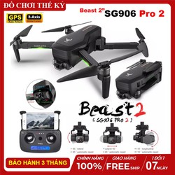 (NEW 2020) BỘ 2 PIN TẶNG KÈM BALO – Máy bay Flycam ZLRC SG906 Pro 2 camera 4k, gimbal chống rung 3 trục, Bay xa 1200m, Thời gian bay max 26 phút, Hai camera kép, GPS Camera Wifi 5G – Flycam ZLRC SG906 Pro 2