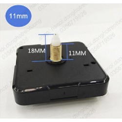Máy đồng hồ treo tường loại tốt trục dài 11mm, 2 năm bảo hành