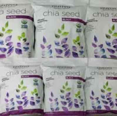 HẠT CHIA ĐEN USA NUTIVA ORGANIC CHIA SEED 907g HÀNG NHẬP USA DATE 2022