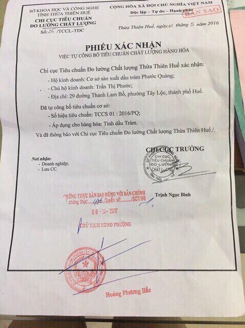 COMBO 3 CHAI TINH DẦU TRÀM HUẾ NGUYÊN CHẤT CHÍNH GỐC HUẾ LỌ 100ML