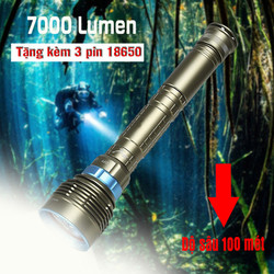 Đèn pin lặn chuyên dụng [Được kiểm hàng] AK6668