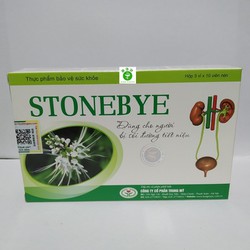 Viên uống STONEBYE giúp - Giảm sỏi, chống viêm tiết niệu