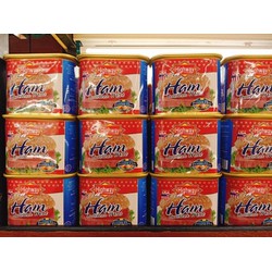 THỊT HEO ĐÓNG HỘP HAM LUNCHEON MEAT HIGHTWAY 340G THƠM NGON BỔ DƯỠNG CỦA MỸ