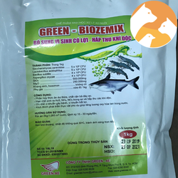 Green Biozemix [1 kg] Chế phẩm Xử lý ao bể nuôi