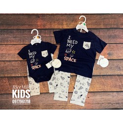 Bộ Bé Trai Hình Vũ Trụ(từ size 12/18m là áo)