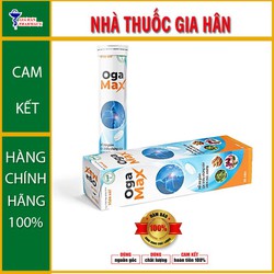Viên sủi Oga Max - Hỗ trợ giảm các triệu chứng viêm mũi và xoang - Tuýp 20 viên