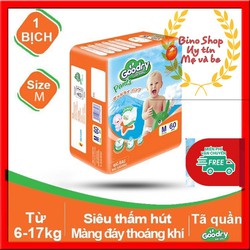 Tã quần Goodry M60,L54, XL48,XXL44 Miếng.