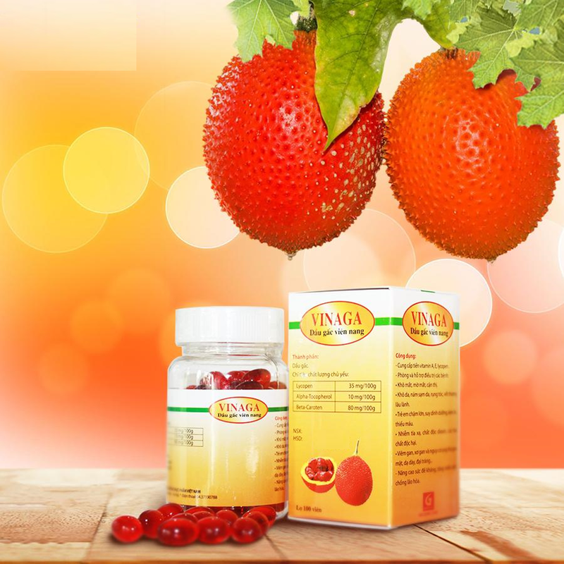 Dầu gấc Vinaga