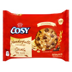 Bánh quy hạt socola yến mạch Cosy Original gói 80g