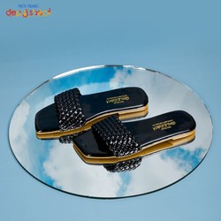 Dép nữ xinh big size quai ngang bính ĐẸP&SHOCK – quai bính