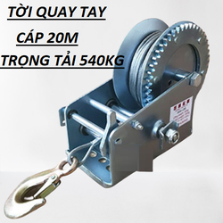 Tời ,tời quay tay 540kg