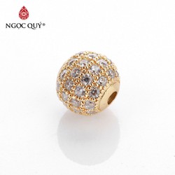 Charm hợp kim vàng đính đá – Ngọc Quý Gemstones – B1478 – B1492