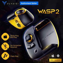 Tay cầm chơi game WASP 2 Cho điện thoại chơi liên quân Pubg Ros Freefire