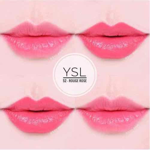 Son YSL Rouge Pur Couture High On Stars số 52 Rouge Rose màu hồng